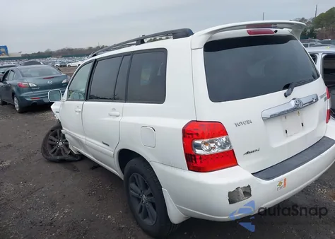 2006 Toyota Highlander Hybrid Limited V6 из США, поврежденный, VIN JTEEW21AX60027878